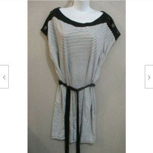 AA Studio Knit Dress Plus Size 22W Belted Dolman